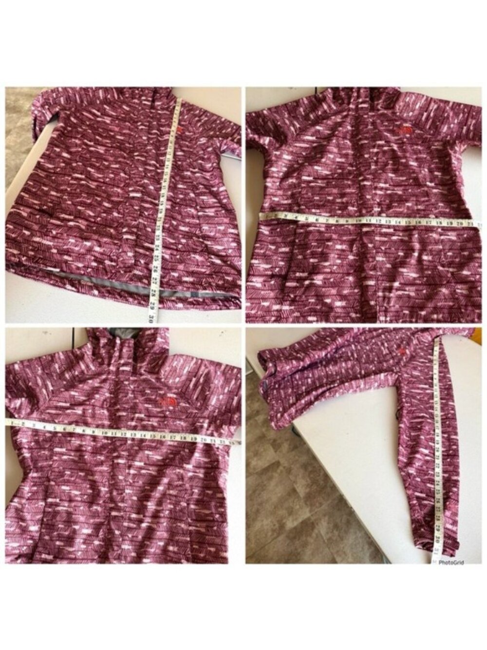 The North Face Novelty Venture Waterproof Rain Jacket purple Large - Picture 11 of 14